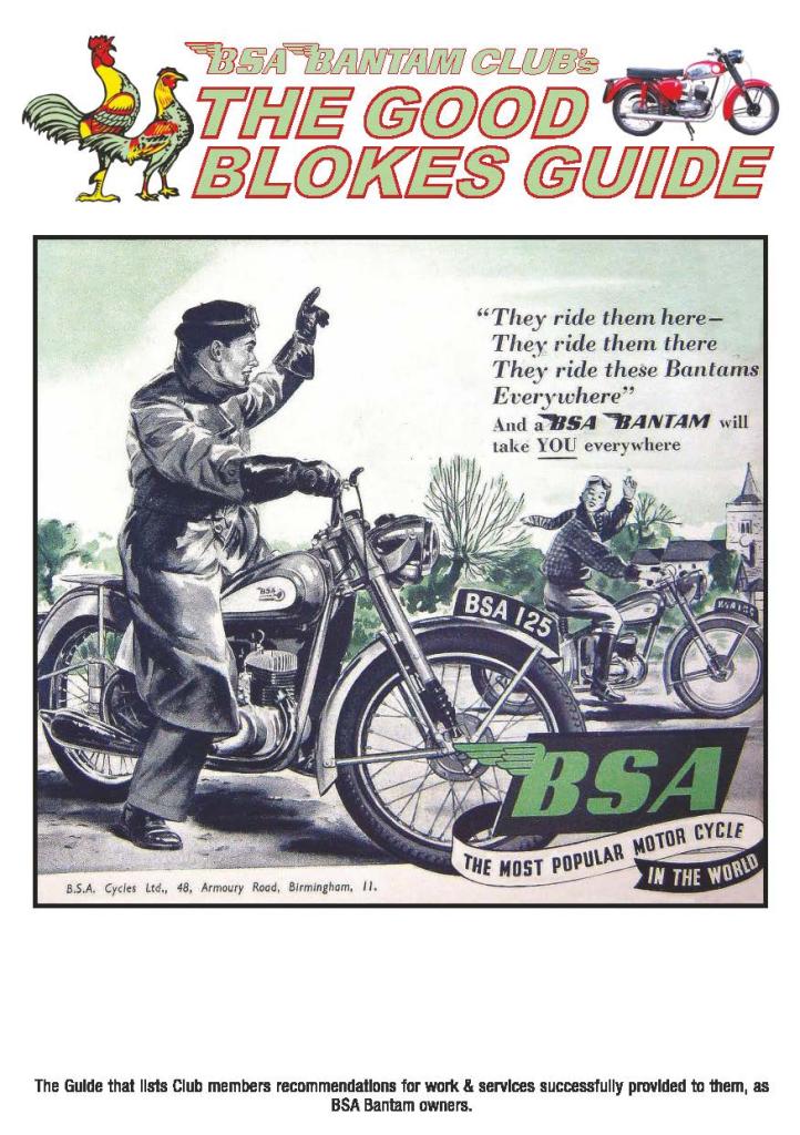 BSA BANTAMCLUB